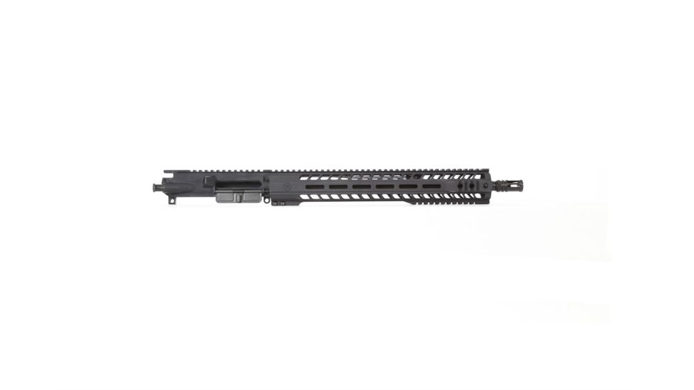 Radical Firearms Upper Assembly, 16 inch 5.56 SOCOM mid, 15 inch MHR, A2 FH, w/o BCG and CH, Black, FU16-5.56SOC-15MHR