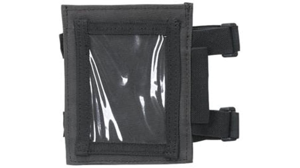 Raine Tactical Gear Armband ID Holder, Black, 025JA