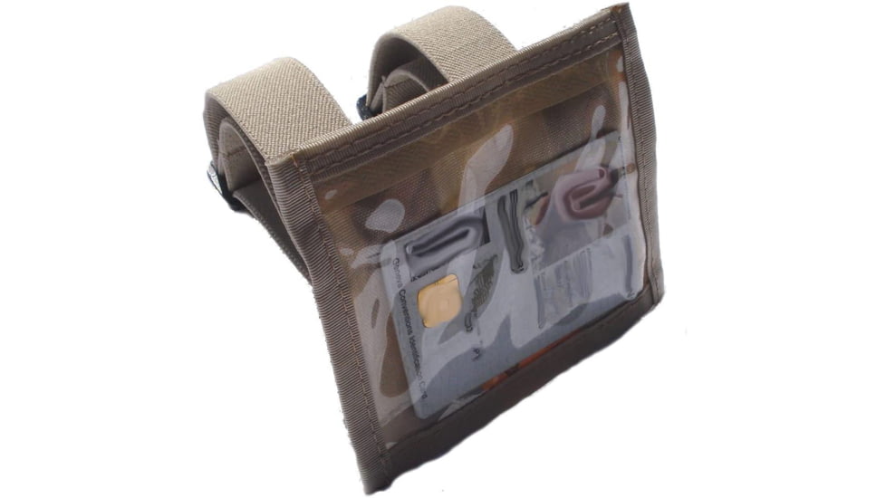 Raine Tactical Gear Armband ID Holder, Desert Tan, 025JAT