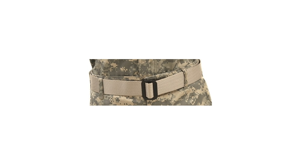 Raine Tactical Gear BDU Belt, 499Tan, Fits Up to 48in Waist, 016B499