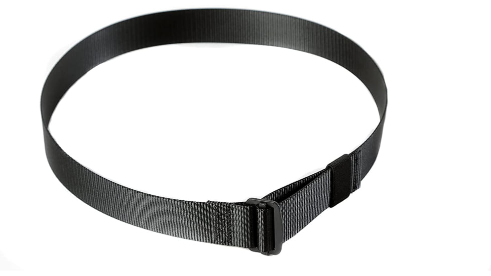 Raine Tactical Gear BDU Belt, Black, Fits Up to 48in Waist, 016BB