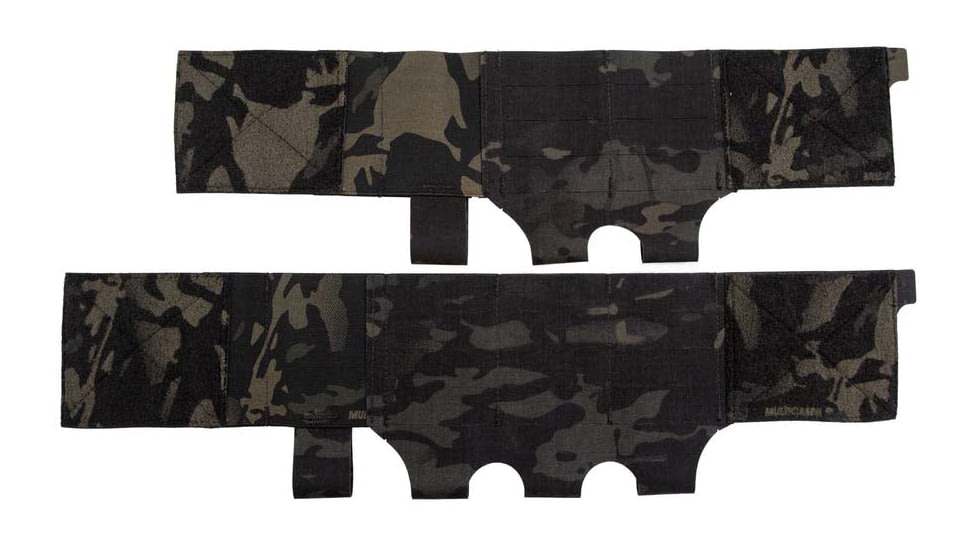 Raine Tactical Gear Hook/Loop Cummerbund, Multicam Black, Medium, 72RPECMMCB