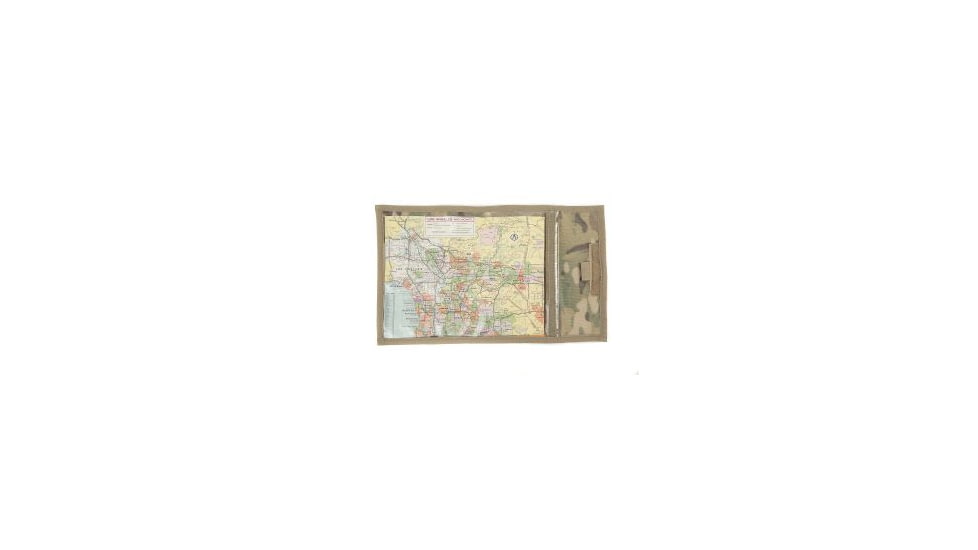 Raine Tactical Gear Individual Map Case, Multicam, 7in x 9in Map Viewing Area, 029SMC