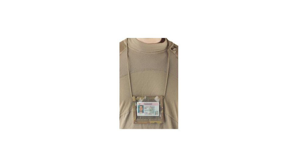 Raine Tactical Gear Military ID Holder, Neck Version, Multicam, 025JNUMC