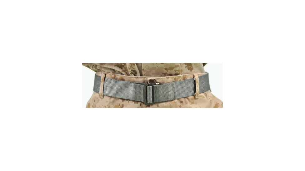 Raine Tactical Gear Military Rigger Belt, Gray, Extra Large, 16GRVXLB