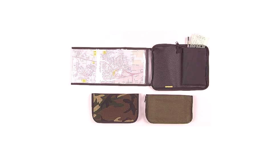 Raine Tactical Gear Military Squad Map Case, Multicam, 15x7in Viewing Area, BDU, Nylon, 0029MULTI
