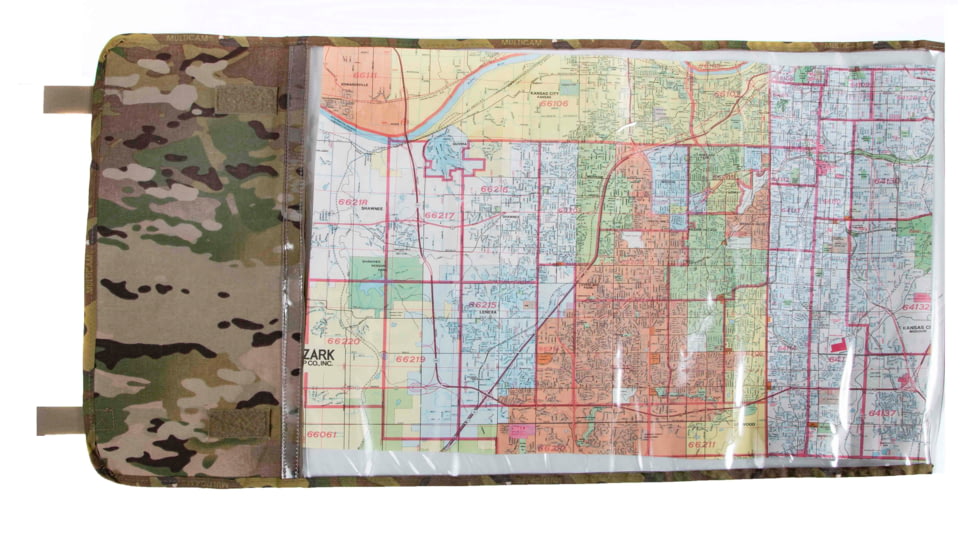 Raine Tactical Gear Rolled Map Case, Multicam, 22in x 16in Map Viewing Area, 029RMC