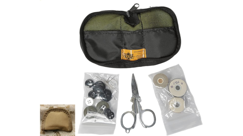 Raine Tactical Gear Sewing Kit, Coyote Brown, 0024CY