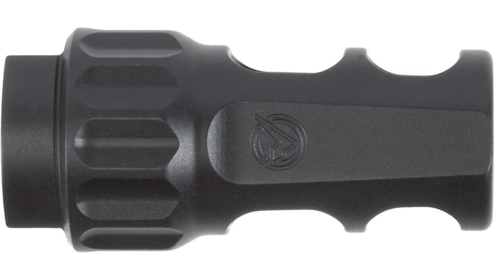 Rainier Arms .223/5.56 Muzzle Brake, 1/2x28, Black Nitride, Small, RA013-BLK