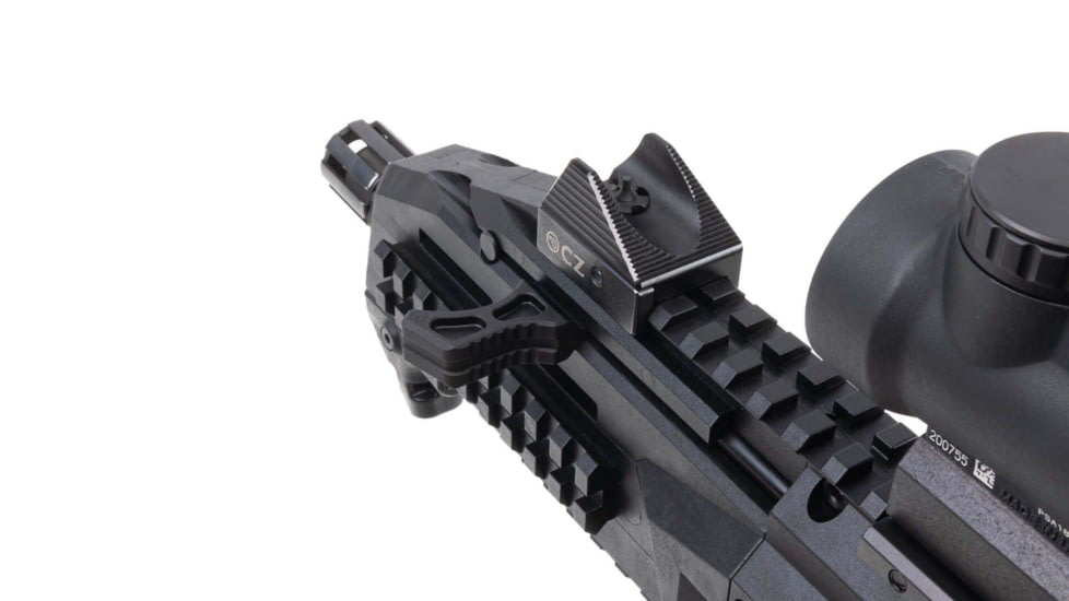 Rainier Arms CZ Scorpion Prime Charging Handle, Black, Small, RA009-BLK