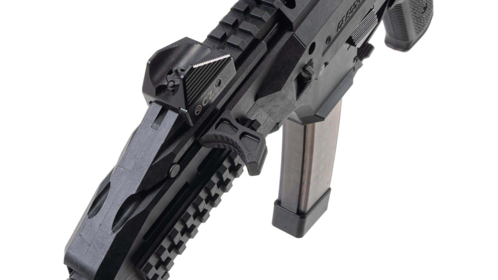 Rainier Arms CZ Scorpion Prime Charging Handle, Black, Small, RA009-BLK