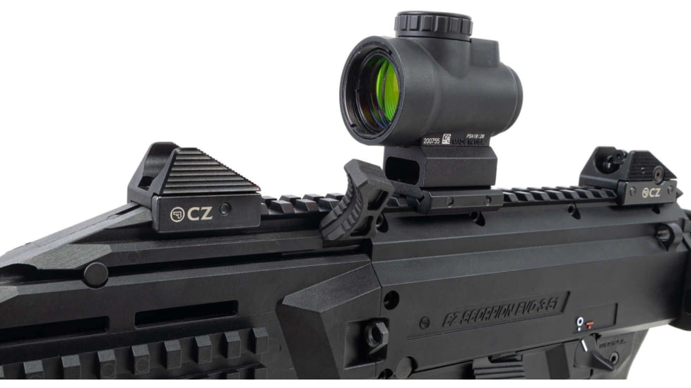 Rainier Arms CZ Scorpion Prime Charging Handle, Black, Small, RA009-BLK