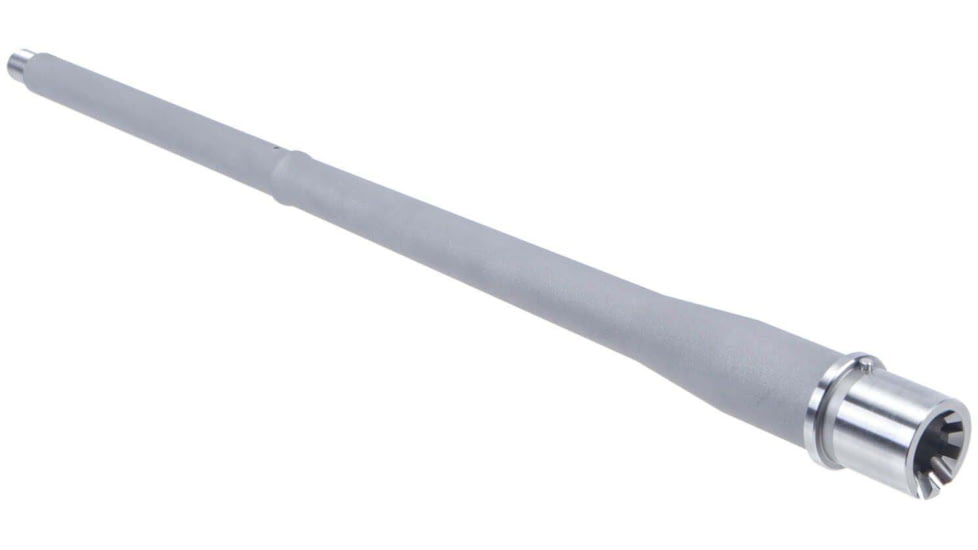 Rainier Arms Match .223 Wylde Lightweight Barrel, 16in, 1-8 Twist, 1/2x28, Silver, Medium, RAB-M-223-LW-16-M-NF-SAT