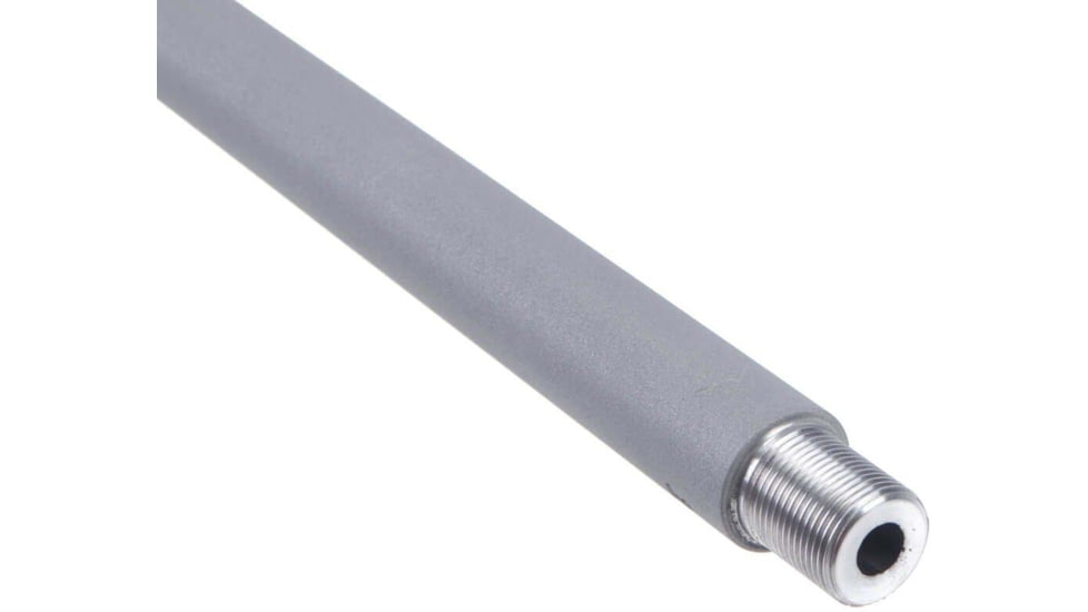 Rainier Arms Match .223 Wylde Lightweight Barrel, 16in, 1-8 Twist, 1/2x28, Silver, Medium, RAB-M-223-LW-16-M-NF-SAT