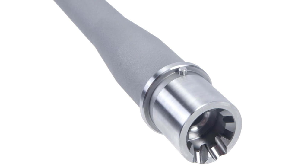 Rainier Arms Match .223 Wylde Lightweight Barrel, 16in, 1-8 Twist, 1/2x28, Silver, Medium, RAB-M-223-LW-16-M-NF-SAT