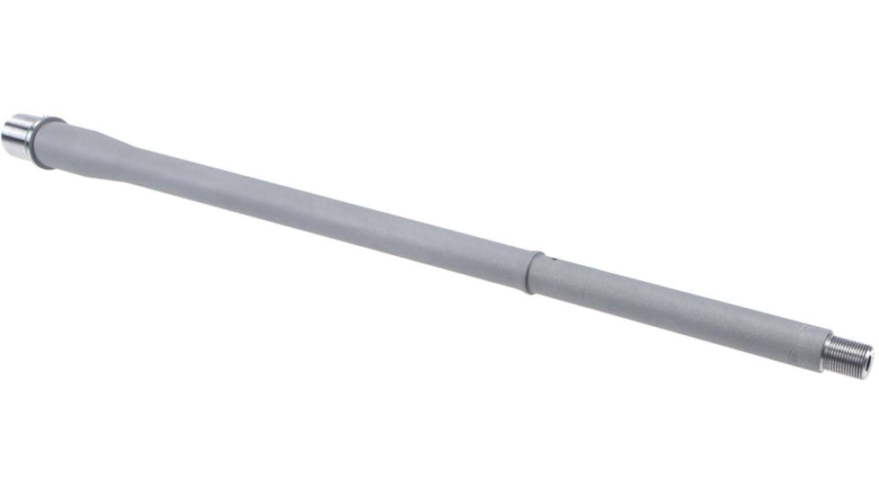 Rainier Arms Match .223 Wylde Lightweight Barrel, 18in, 1-8 Twist, 1/2x28, Silver, Medium, RAB-M-223-LW-18-R-NF-SAT