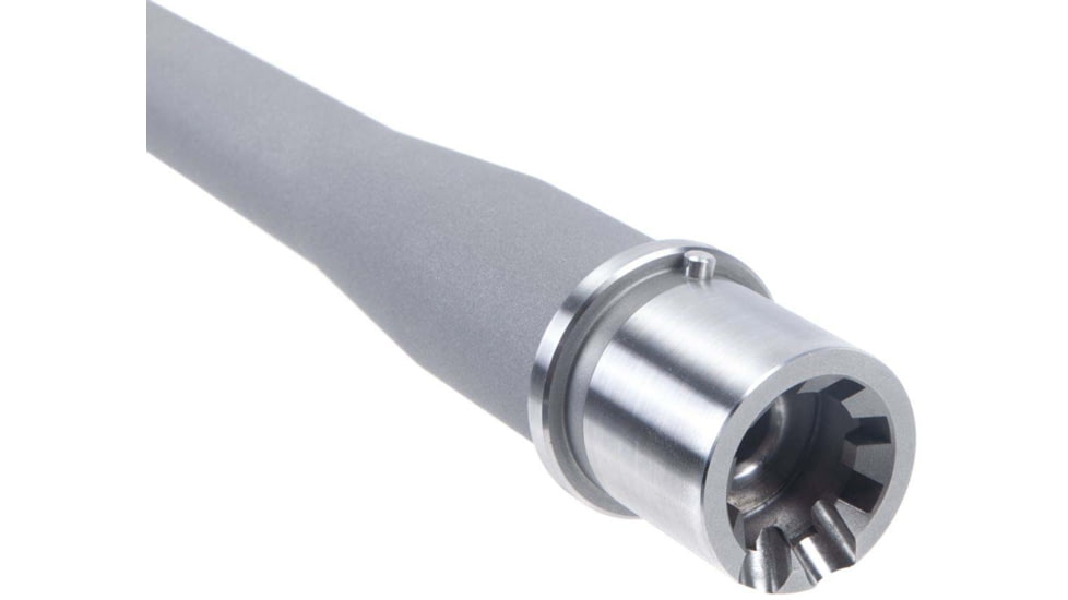 Rainier Arms Match .223 Wylde Lightweight Barrel, 18in, 1-8 Twist, 1/2x28, Silver, Medium, RAB-M-223-LW-18-R-NF-SAT