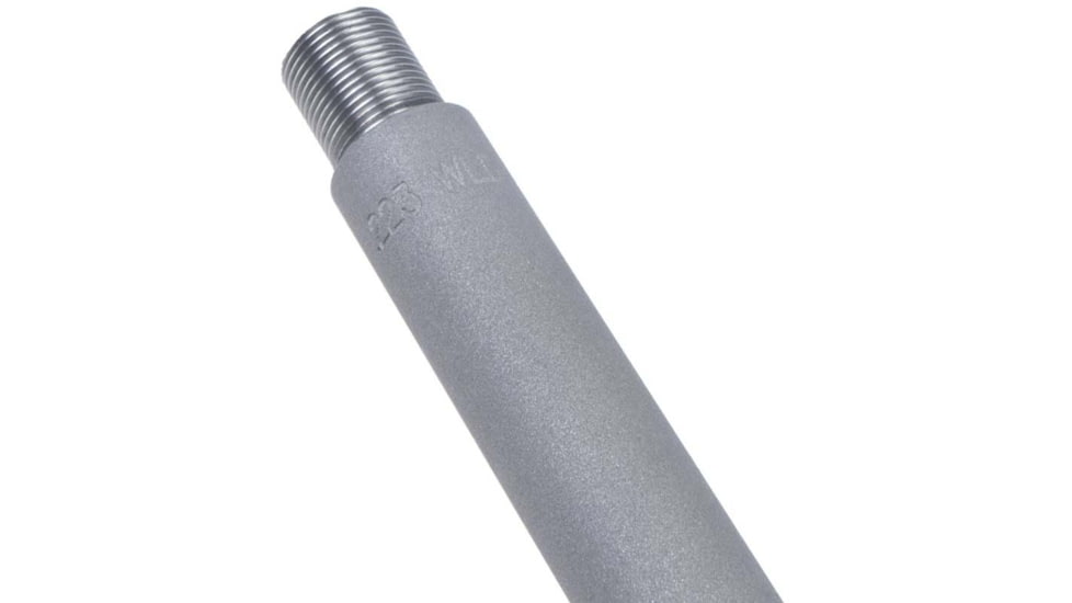 Rainier Arms Match .223 Wylde Lightweight Barrel, 18in, 1-8 Twist, 1/2x28, Silver, Medium, RAB-M-223-LW-18-R-NF-SAT