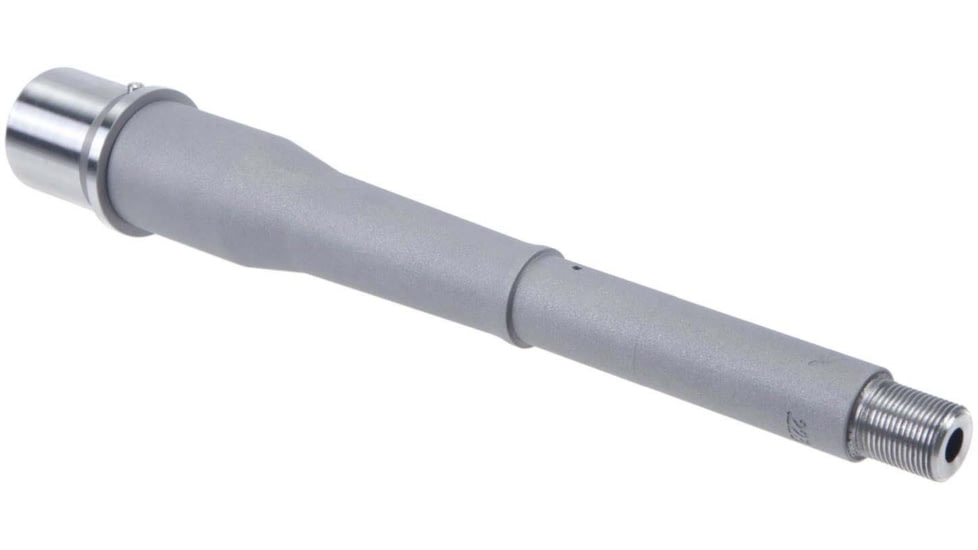 Rainier Arms Match .223 Wylde Lightweight Barrel, 7.5in, 1-8 Twist, 1/2x28, Silver, Small, RAB-M-223-LW-75-P-NF--SAT