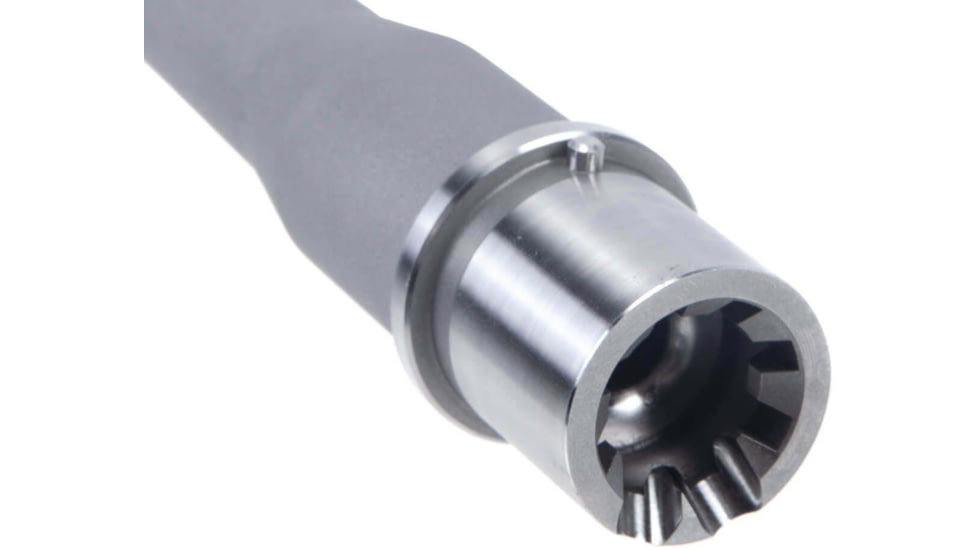 Rainier Arms Match .223 Wylde Lightweight Barrel, 7.5in, 1-8 Twist, 1/2x28, Silver, Small, RAB-M-223-LW-75-P-NF--SAT