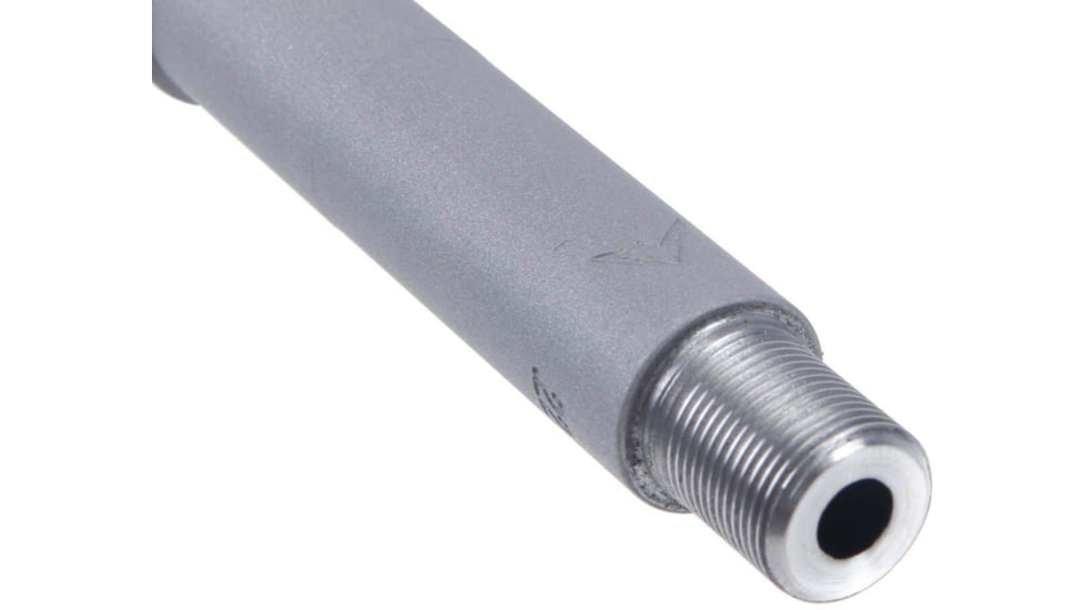 Rainier Arms Match .223 Wylde Lightweight Barrel, 7.5in, 1-8 Twist, 1/2x28, Silver, Small, RAB-M-223-LW-75-P-NF--SAT