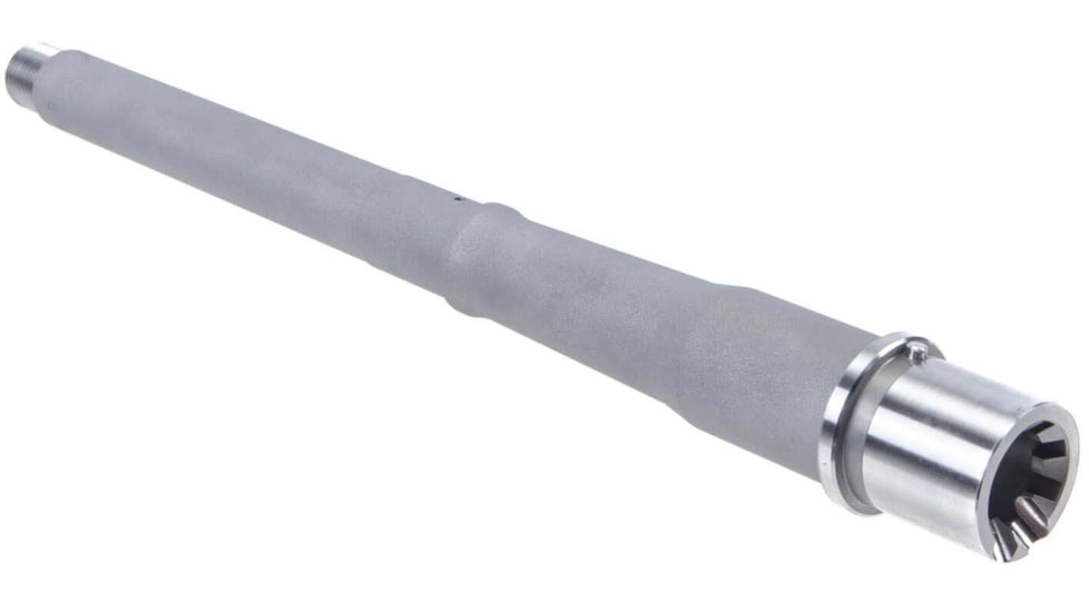 Rainier Arms Match 300BLK Barrel, 10.5in, 1-8 Twist, 5/8x24, Silver, Small, RAB-M-300-105-P-NF-SAT