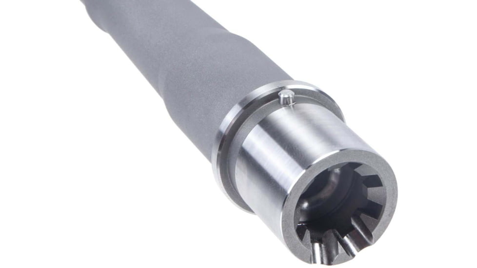 Rainier Arms Match 300BLK Barrel, 8.5in, 1-8 Twist, 5/8x24, Silver, Small, RAB-M-300-85-P-NF-SAT