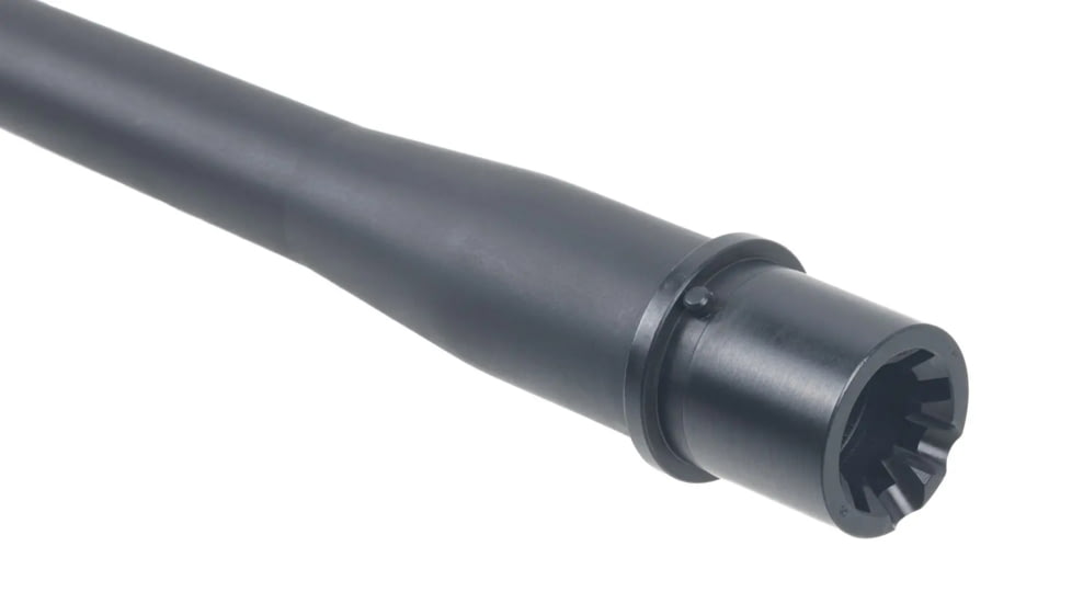 Rainier Arms Match Series .223 Wylde AR-15 Threaded Barrel, 14.5 inch, Lightweight Profile, Mid Length, 1-8 Twist, 1/2 X 28, Black, Medium, RAB-M-223-LW-145-M-NF-BLK