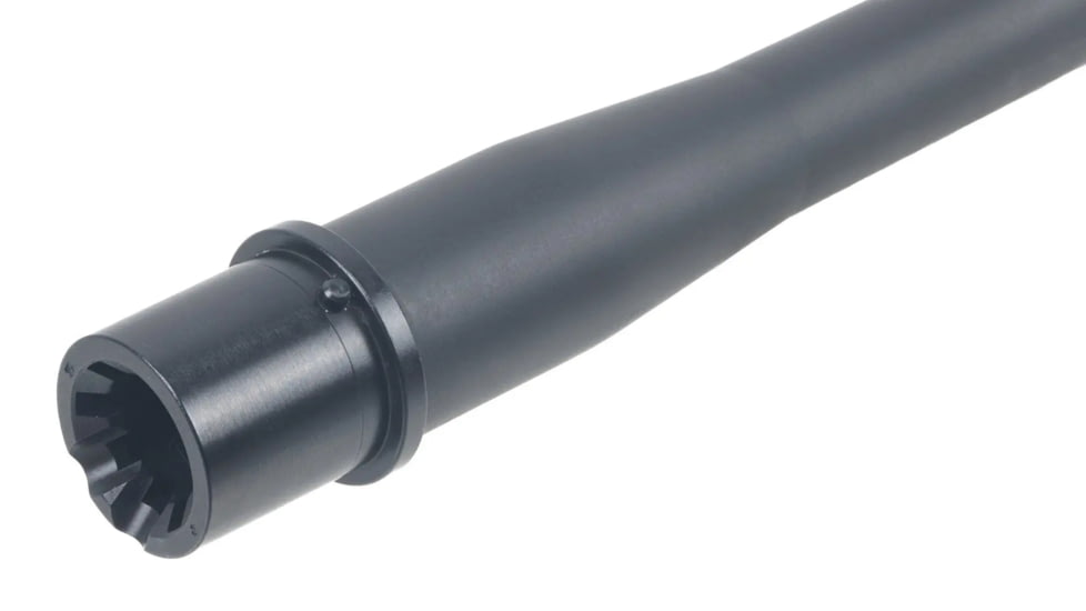 Rainier Arms Match Series .223 Wylde AR-15 Threaded Barrel, 16 inch, Lightweight Profile, Mid Length, 1-8 Twist, 1/2 X 28, Black, Medium, RAB-M-223-LW-16-M-NF-BLK
