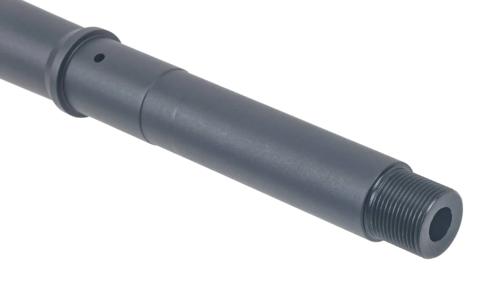 Rainier Arms Match Series 300BLK AR-15 Threaded Barrel, 8.5 inch, Pistol Length, 1-8 Twist, 5/8 X 24, Nitride, Black, Small, RAB-M-300-85-P-NF-BLK