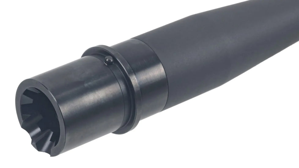 Rainier Arms Match Series .308 Win AR-10 Threaded Barrel,12 inch, Mid Length, 1-10 Twist, 5/8 X 24, Nitride, Black, Medium, RAB-M-308-12-M-NF-BLK