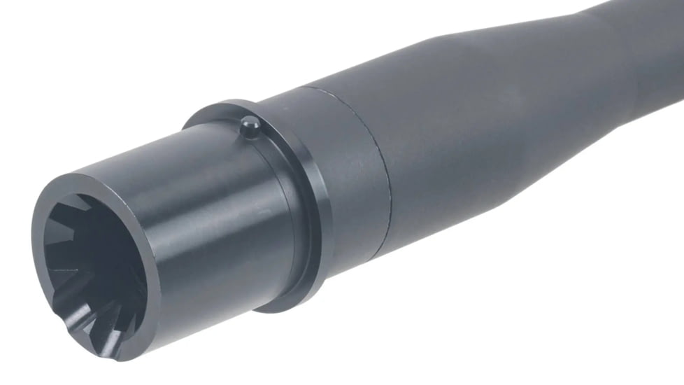 Rainier Arms Match Series 6.5 Creedmoor AR-10 Threaded Barrel, 18 inch, Rifle Length, 1-8 Twist, 5/8 X 24, Nitride, Black, Medium, RAB-M-65CM-18-R-NF-BLK