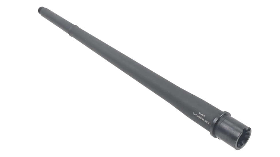 Rainier Arms Match Series 6mm ARC AR-15 Threaded Barrel, 18 inch, Rifle Length, 1-7.5 Twist, 5/8 X 24, Nitride, Black, Medium, RAB-M-6ARC-18-R-NF-BLK