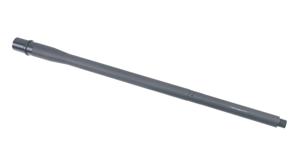 Rainier Arms Match Series 6MM Creedmoor AR-10 Threaded Barrel, 22 inch, Rifle Length, 1-8 Twist, 5/8 X 24, Nitride, Black, Medium, RAB-M-6CM-22-R2-NF-BLK