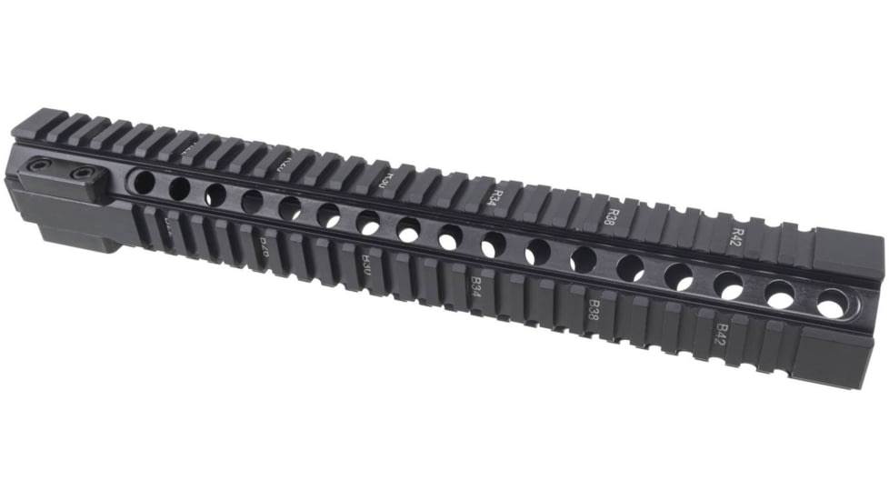 Rainier Arms Rainier Industries Pro Series Mk2 Quad-Rail AR-15 Handguard, Black, 12.55 in, RA017