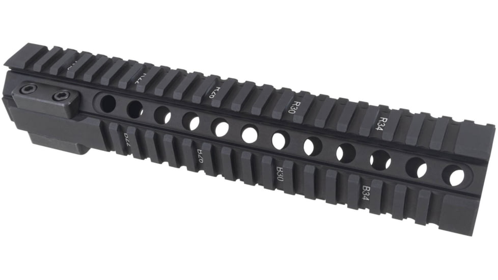 Rainier Arms Rainier Industries Pro Series Mk2 Quad-Rail AR-15 Handguard, Black, 9.55 in, RA016