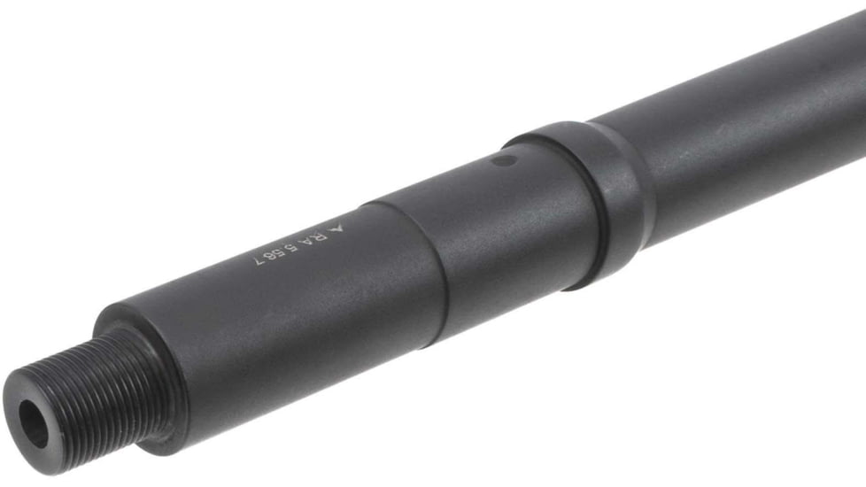 Rainier Arms Select 5.56 NATO Barrel, 10.5in, 1-7 Twist, 1/2x28, Black, Small, RAB-SEL-556-105-C-NF-BLK