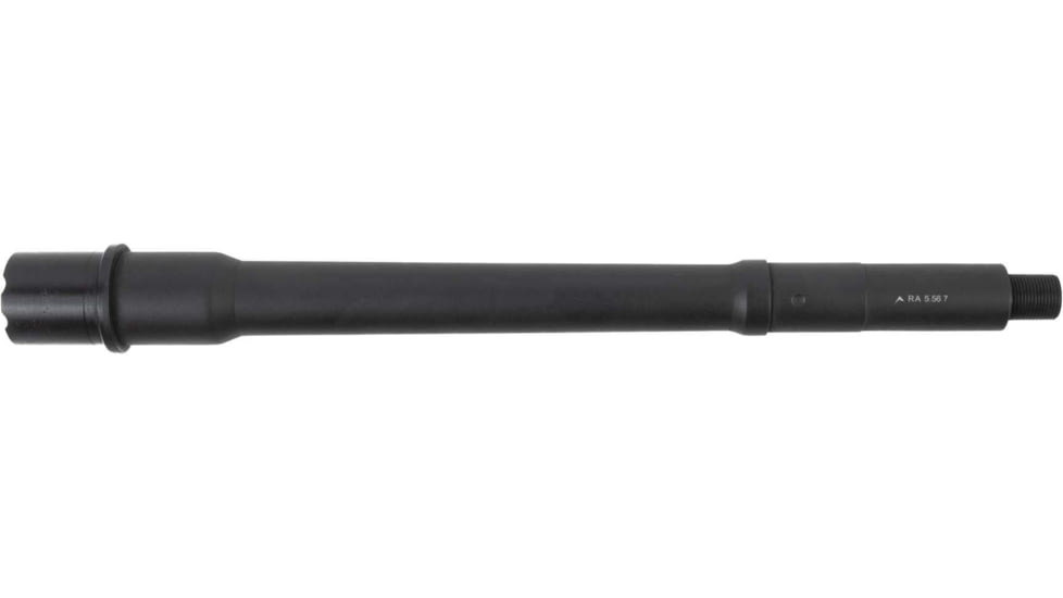 Rainier Arms Select 5.56 NATO Barrel, 10.5in, 1-7 Twist, 1/2x28, Black, Small, RAB-SEL-556-105-C-NF-BLK