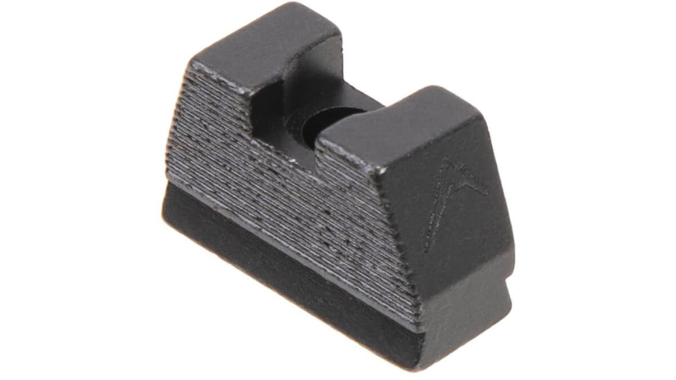 Rainier Arms Sig Sauer P320 Fiber Optic Suppressor Height Sight Set, Logo, Black, RA-P320-FO-SUP-SET-LG