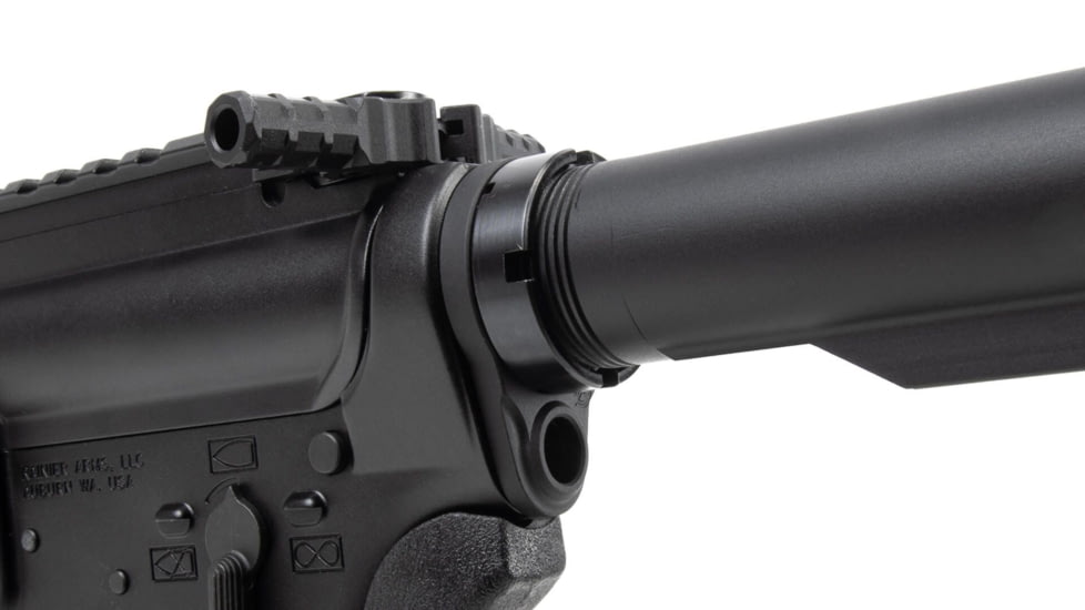 Rainier Arms Single Point QD End Plate, AR-15/AR-10, Black, RA006-BLK
