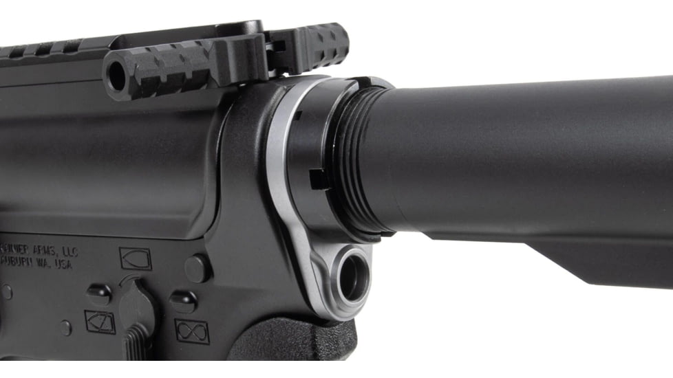 Rainier Arms Single Point QD End Plate, AR-15/AR-10, Grey, RA006-GRY