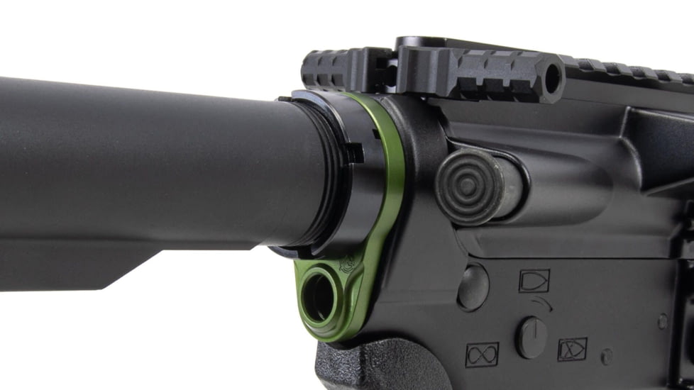 Rainier Arms Single Point QD End Plate, AR-15/AR-10, Olive Drab Green, RA006-ODG