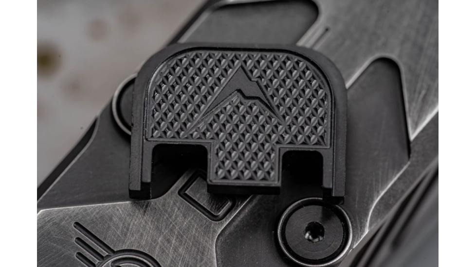 Rainier Arms Slide Cover Plate For Glock Gen 1-4, Black, RA-GLK-SLD-PLT-14