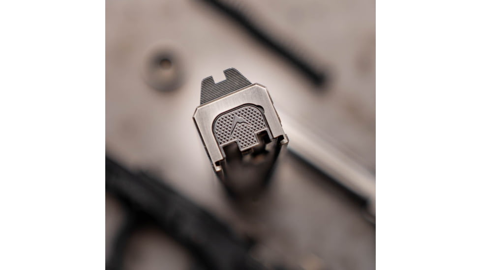 Rainier Arms Slide Cover Plate For Glock Gen 1-4, Black, RA-GLK-SLD-PLT-14