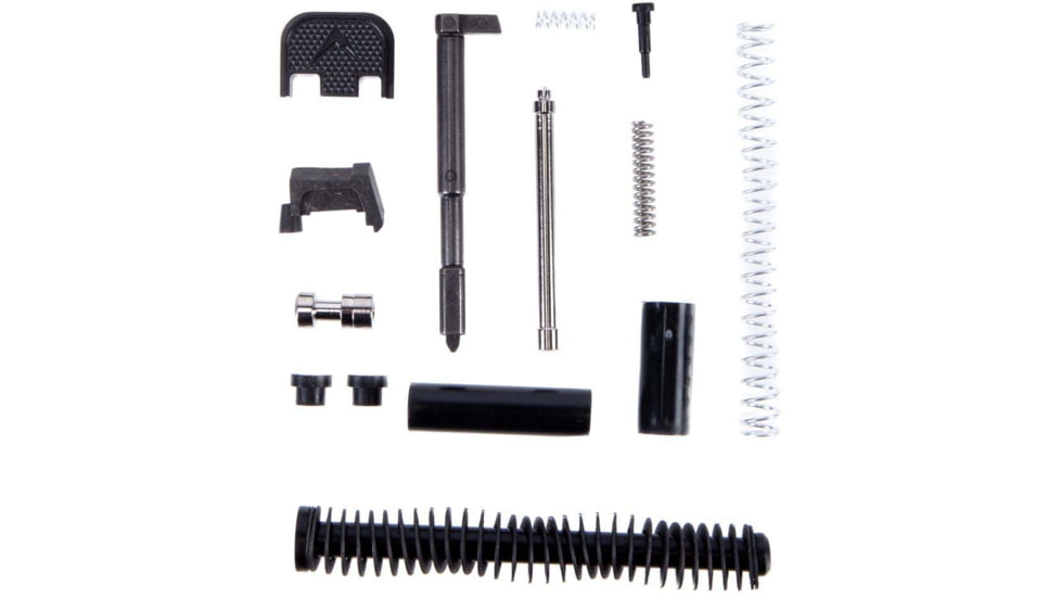 Rainier Arms Slide Parts Kit for Glock 19 Gen 3, Black, Small, RA-GLK-UPK-G3-19