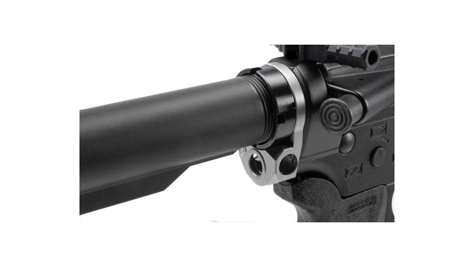 Rainier Arms Tri-Point QD End Plate, AR-15/AR-10, Grey, RA007-GRY