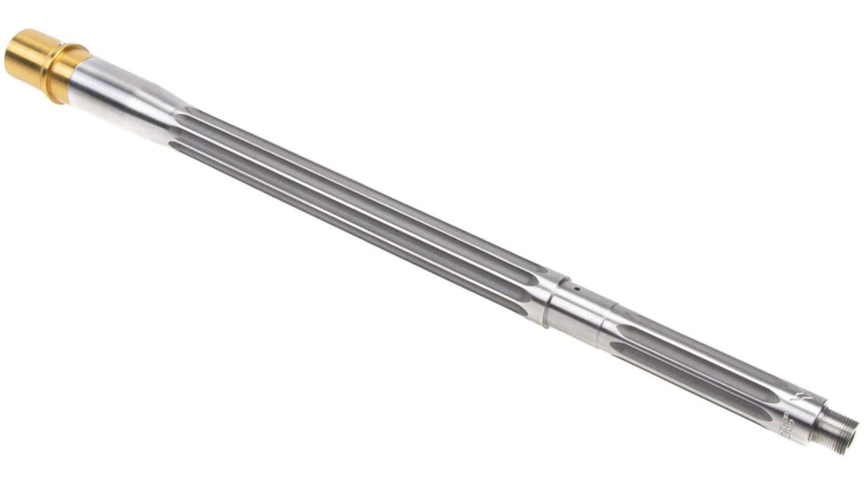 Rainier Arms Ultramatch MOD2 .308 .875GB Barrel, 18in Polished, 1-10 Twist, 5/8x24, Silver, Medium, RAB-UM2-308-18-R-875-FF-POL