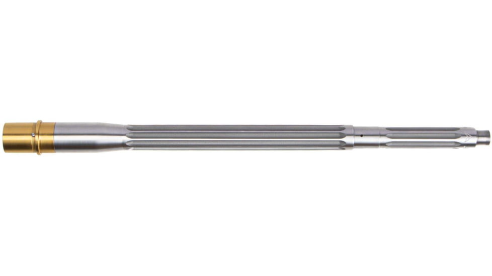 Rainier Arms Ultramatch MOD2 .308 .875GB Barrel, 18in Polished, 1-10 Twist, 5/8x24, Silver, Medium, RAB-UM2-308-18-R-875-FF-POL