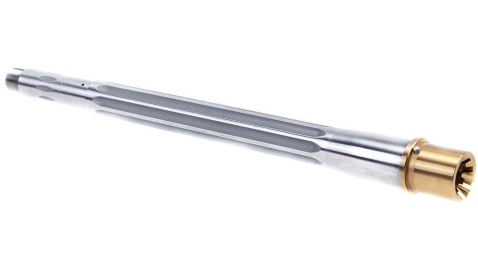 Rainier Arms Ultramatch MOD2 6.5 Grendel Barrel, 12.5in Polished, 1-8 Twist, 5/8x24, Silver, Small, RAB-UM2-65G-125-M-FF-POL