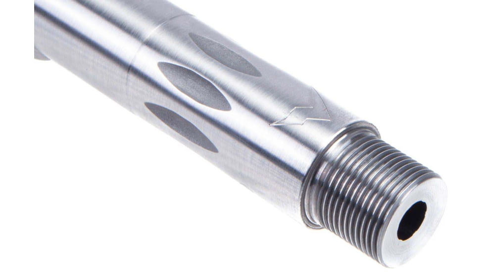Rainier Arms Ultramatch MOD2 6.5 Grendel Barrel, 12.5in Polished, 1-8 Twist, 5/8x24, Silver, Small, RAB-UM2-65G-125-M-FF-POL